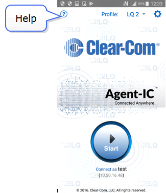 Agent-IC in-app help