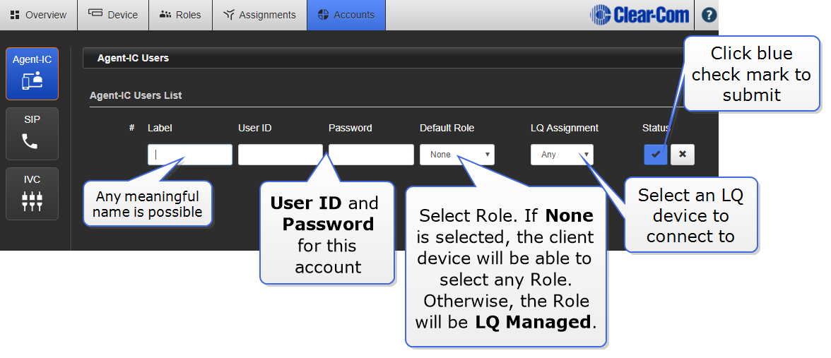 Connect Agent-IC to LQ #2