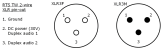RTS 2-wire pinouts