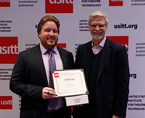 Recording - Clear-Com Honors Carnegie Mellon University Student with 2015 USITT Stage Management Award