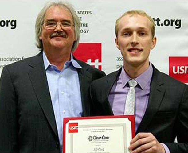 Clear-Com Presents USITT Stage Management Award to Carnegie Mellon University Student