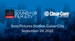 Clear-Com to Sponsor MIX Sound for Film and Television Event at Sony Lot