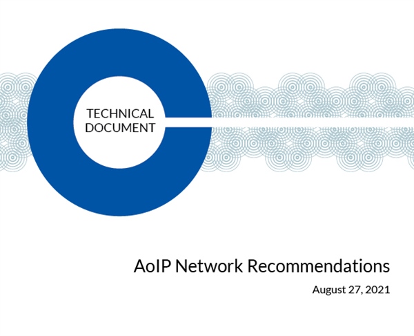 Clear-Com AoIP Network Recommendations