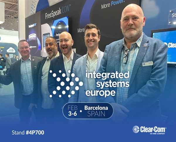 Clear-Com Reveals New 4-Channel HelixNet Beltpack and Advanced Intercom Innovations at ISE 2026