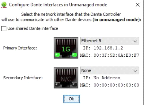 Dante Controller
