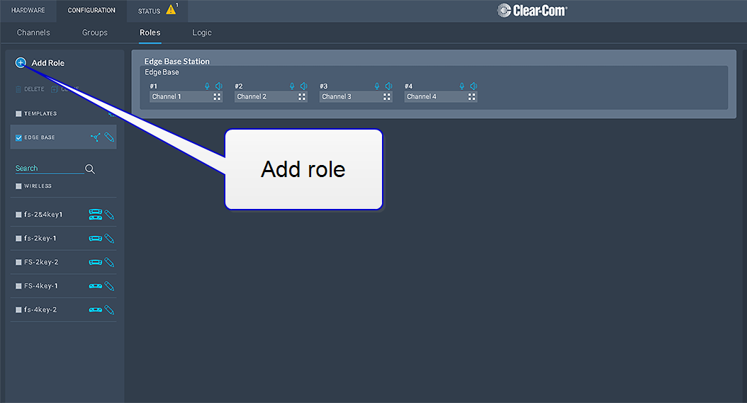 Add role Add role