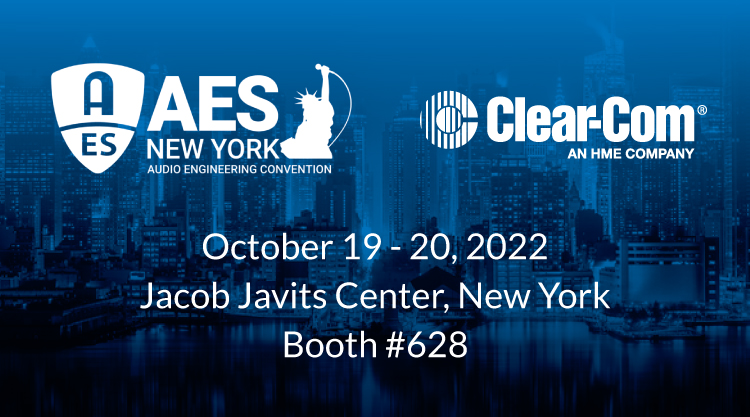 AES Show New York City Clear Com
